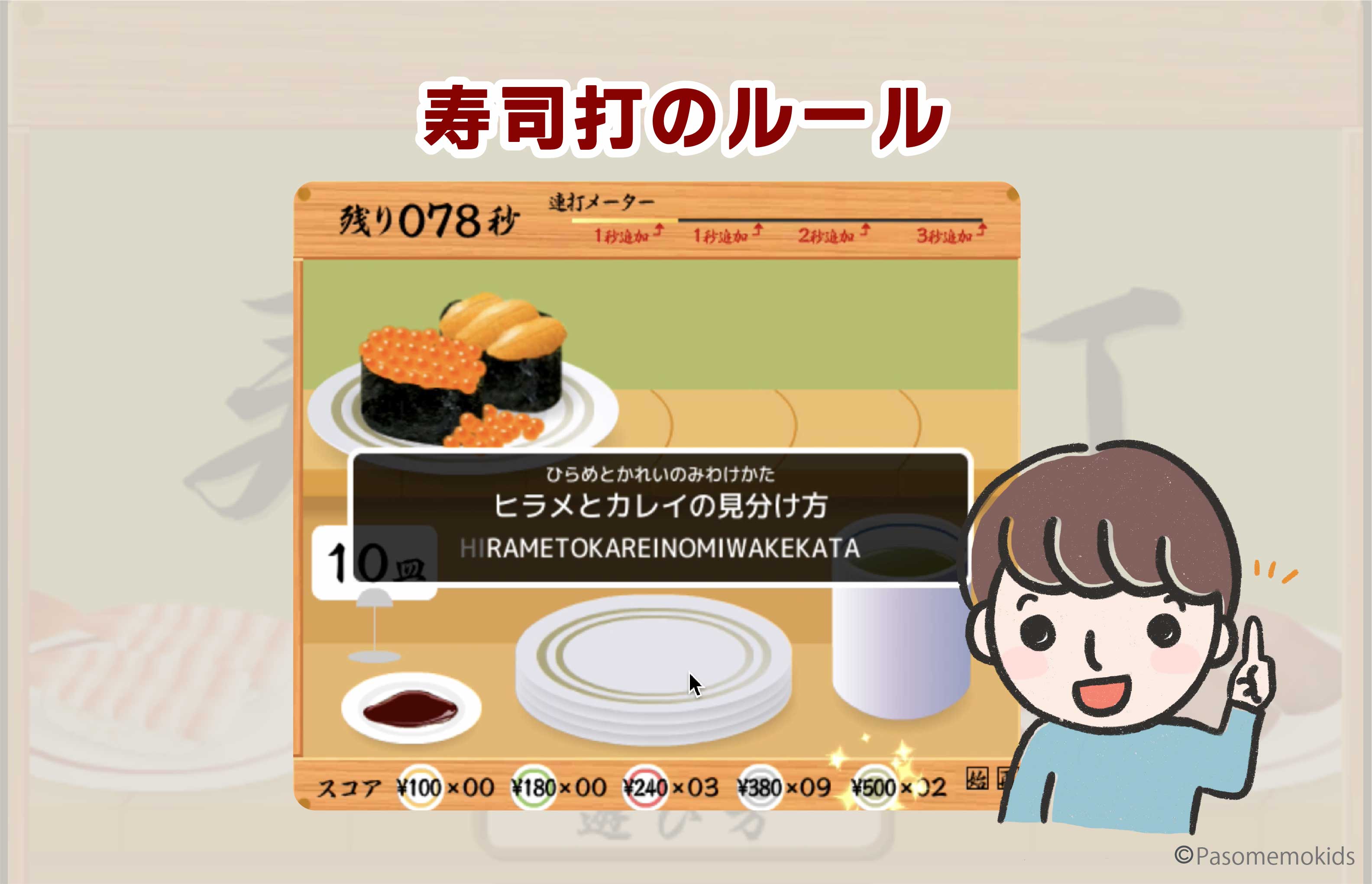 寿司打の基本ルールとは